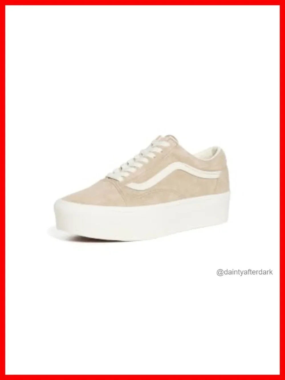 Vans Old Skool Stackform Suede Platform Sneakers Lace-Up